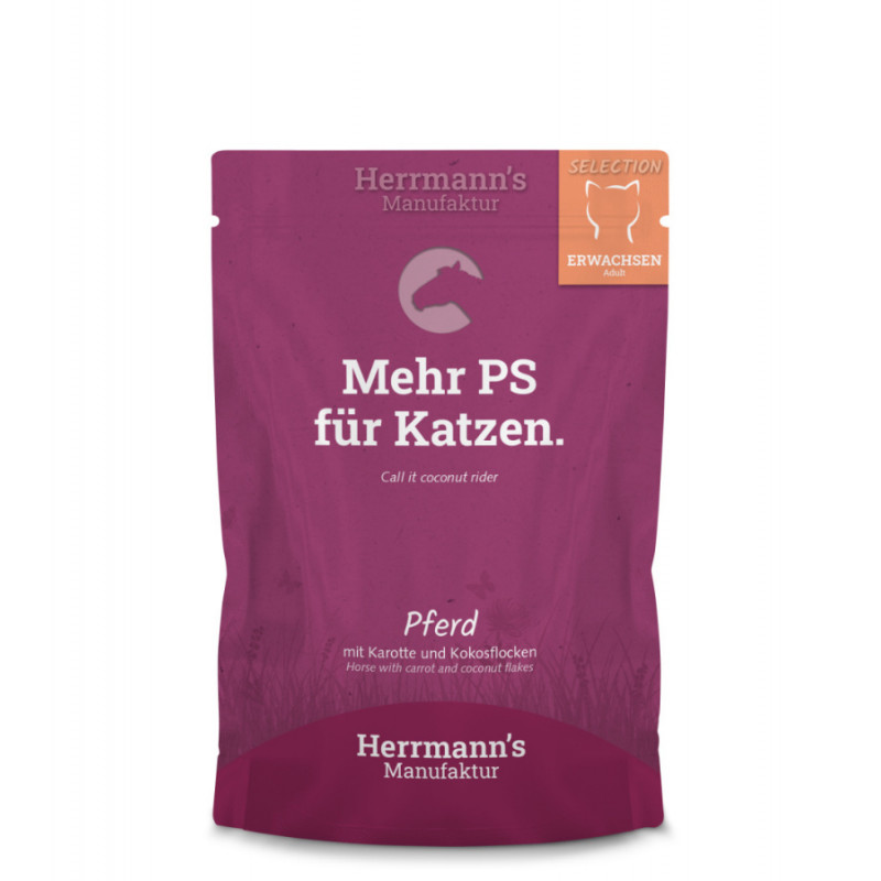 Herrmanns selection cat saszetka - konina
