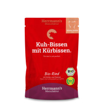 Herrmanns selection cat saszetka - BIO wołowina z dynią