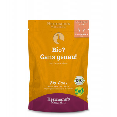 Herrmanns selection cat saszetka - BIO gęsina