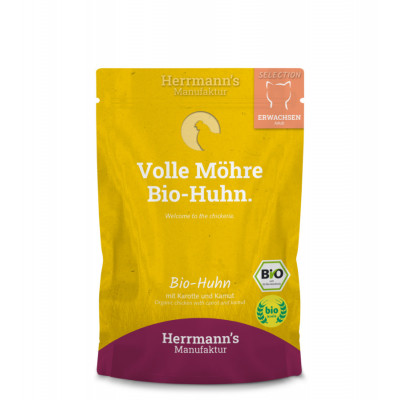 Herrmanns selection cat saszetka - BIO kurczak