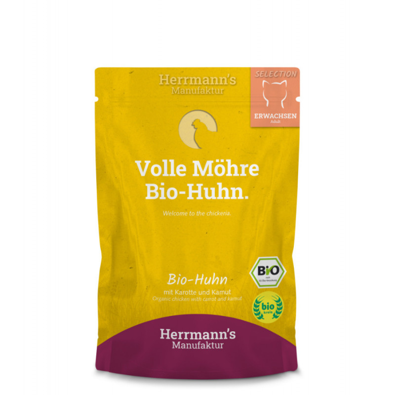 Herrmanns selection cat saszetka - BIO kurczak