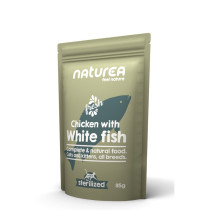 Naturea cat saszetka - kurczak i biała ryba