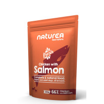 Naturea dog saszetka - kurczak i łosoś