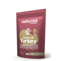 Naturea dog saszetka - kurczak i indyk