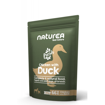 Naturea dog saszetka - kurczak i kaczka