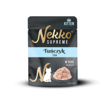 Nekko saszetka TUŃCZYK w sosie dla kociąt