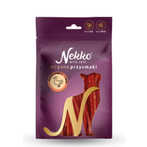 Nekko dla kota kawałki paseczki spaghetti z kaczki