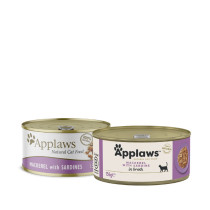 Applaws Natural Cat makrela i sardynka