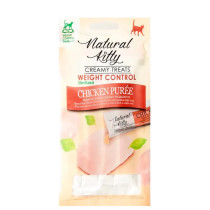 Natural Kitty FUNKCYJNY kremowy przysmak puree z KURCZAKA - kontrola wagi