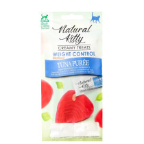 Natural Kitty FUNKCYJNY kremowy przysmak puree z TUŃCZYKA - kontrola wagi