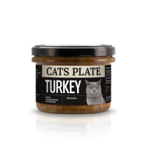 Cats Plate TURKEY - indyk