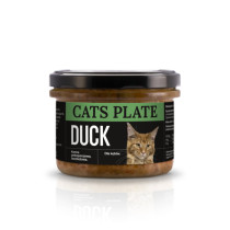 Cats Plate DUCK - kaczka