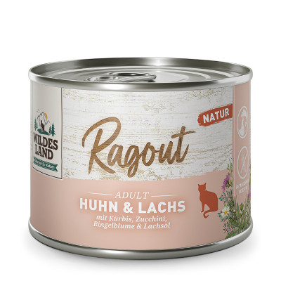 Wildes Land RAGOUT puszka KURCZAK z łososiem