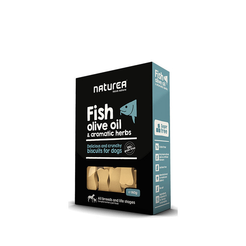 Naturea - BISZKOPTY ryba z oliwą z oliwek i ziołami